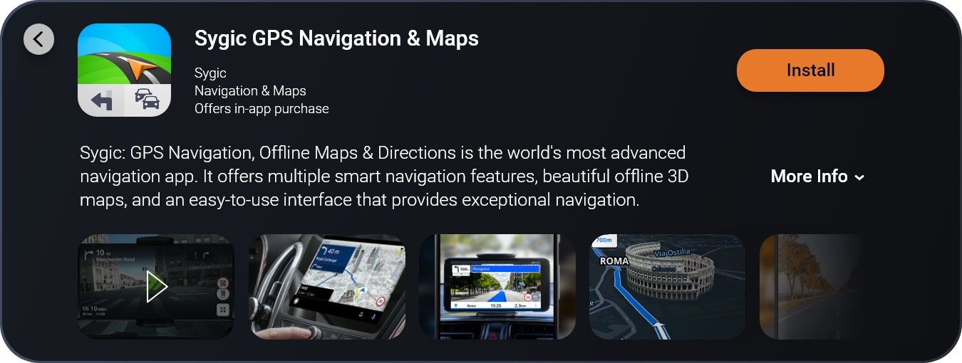 Sygic GPS Navigácia je teraz k dispozícii aj v obchode AllGo App Store spoločnosti Visteon