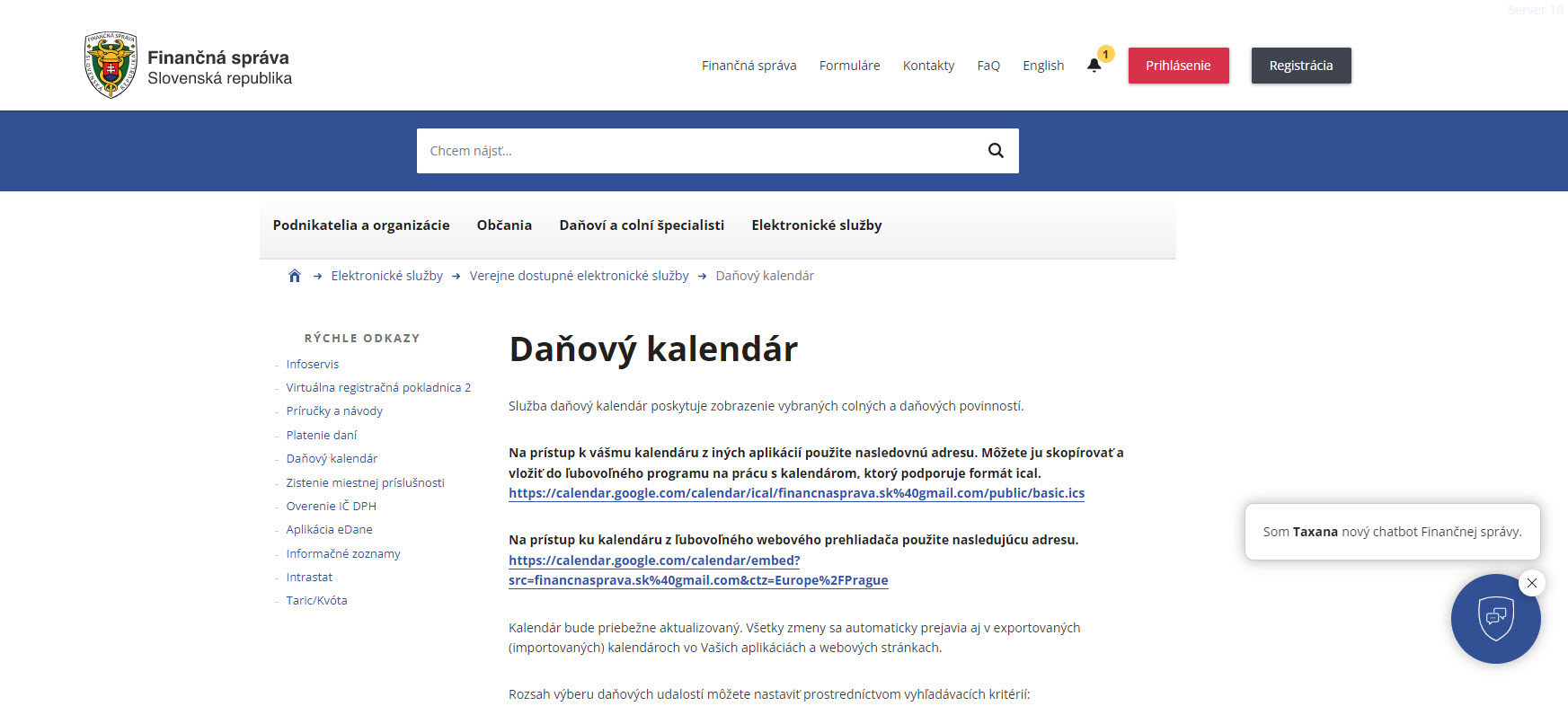 Daňový kalendár na rok 2023