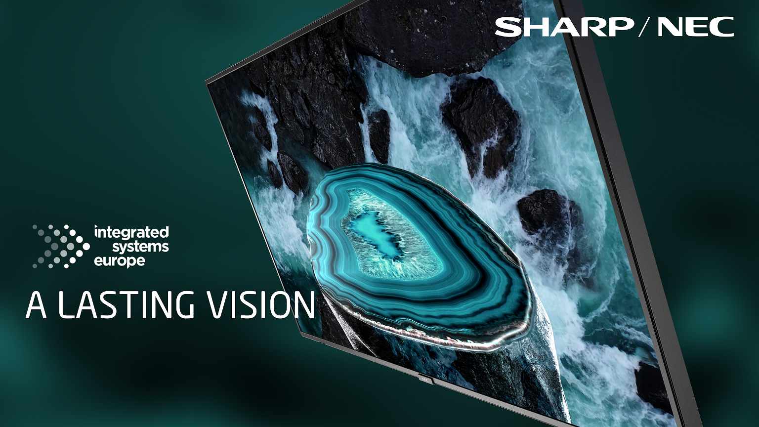 Spoločnosť Sharp/NEC na ISE 2023: Zažite „lasting vision“
