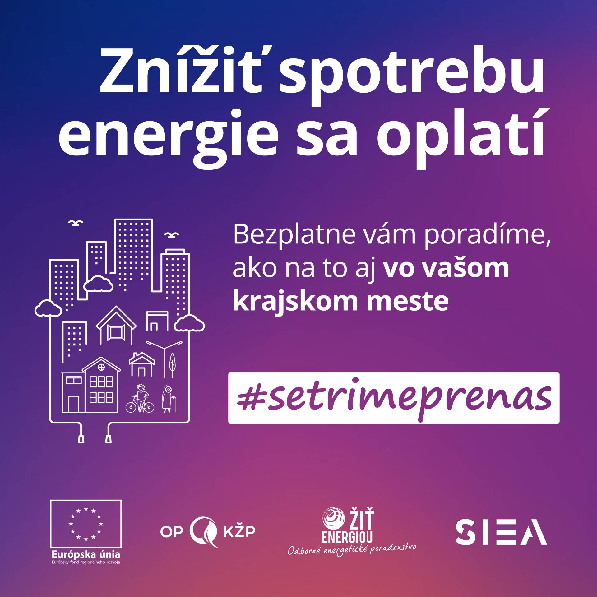 Bezplatné energetické poradenstvo SIEA bude v januári dostupné v každom krajskom meste