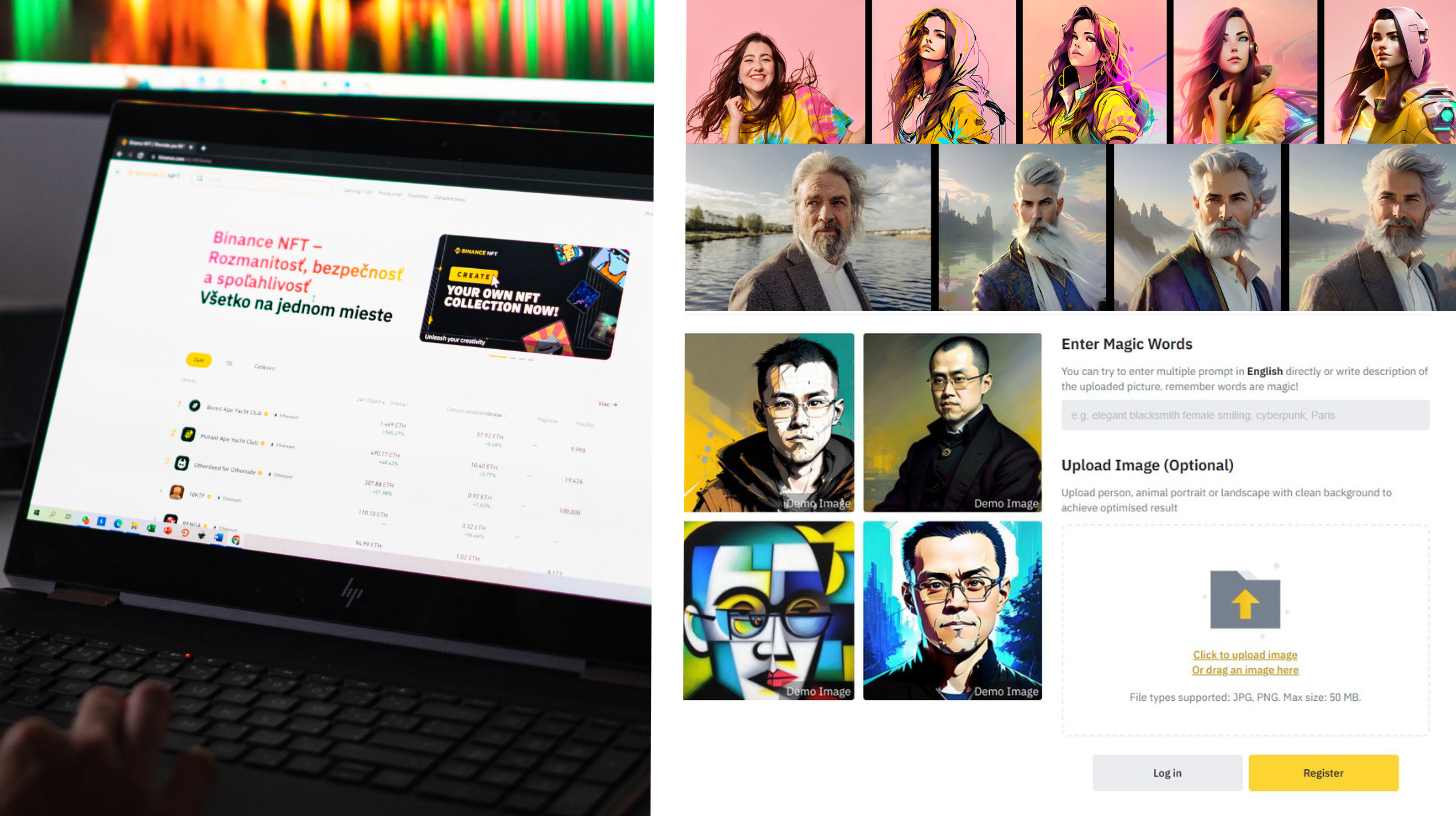Vytvorte jednoducho svoje digitálne umenie pomocou umelej inteligencie – aj z vašich fotografií. Vyskúšajte novinku Bicasso