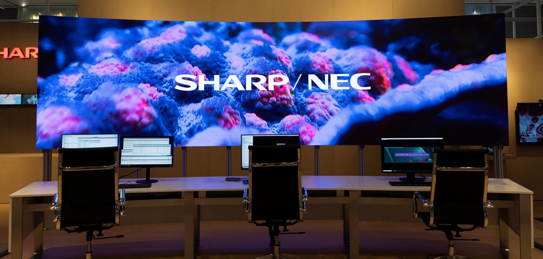 Spoločnosť Sharp/NEC uvádza na trh nové dvLED video steny NEC LED-E012i-217 a LED-E025i-217