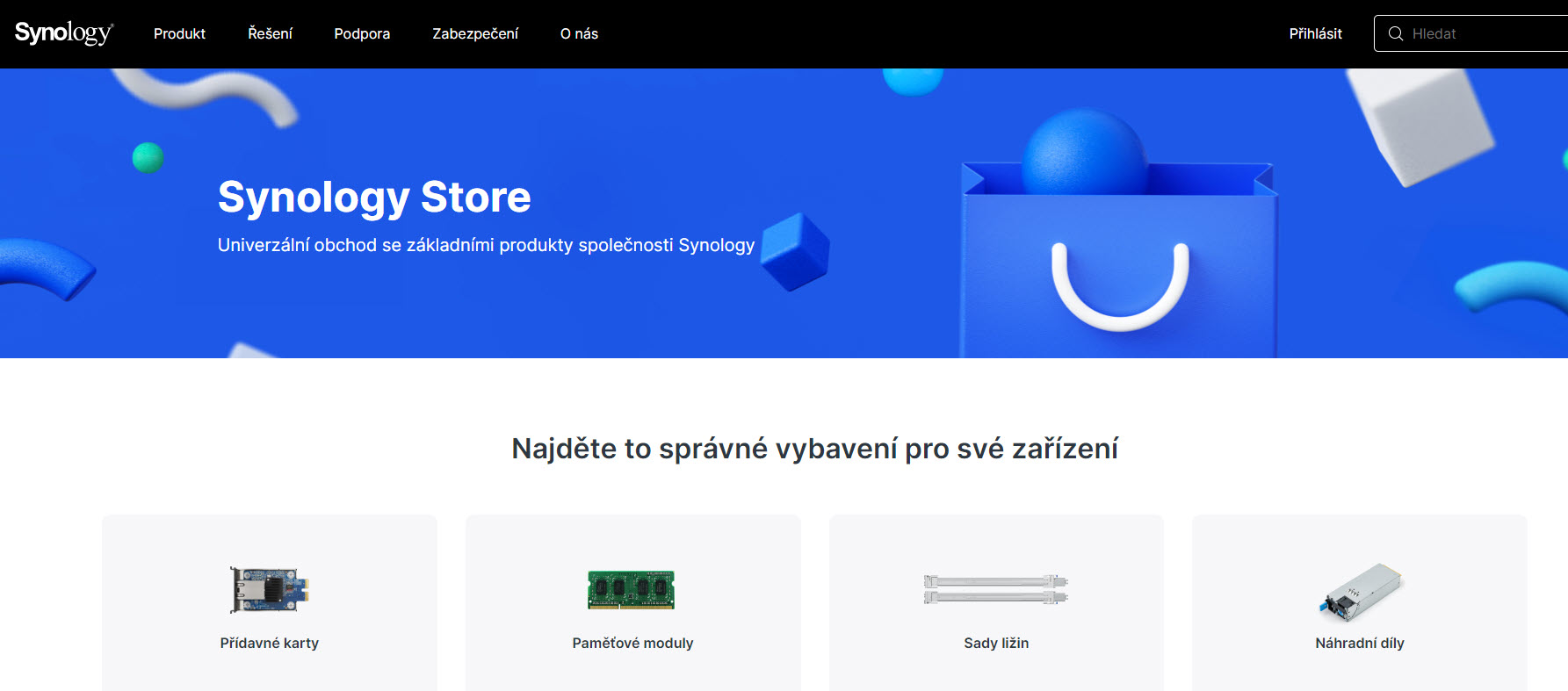 Synology oznamuje otvorenie online obchodu v EÚ