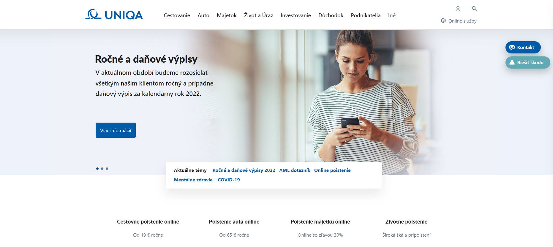 UNIQA opäť medzi elitou značiek Slovak Retail Superbrands
