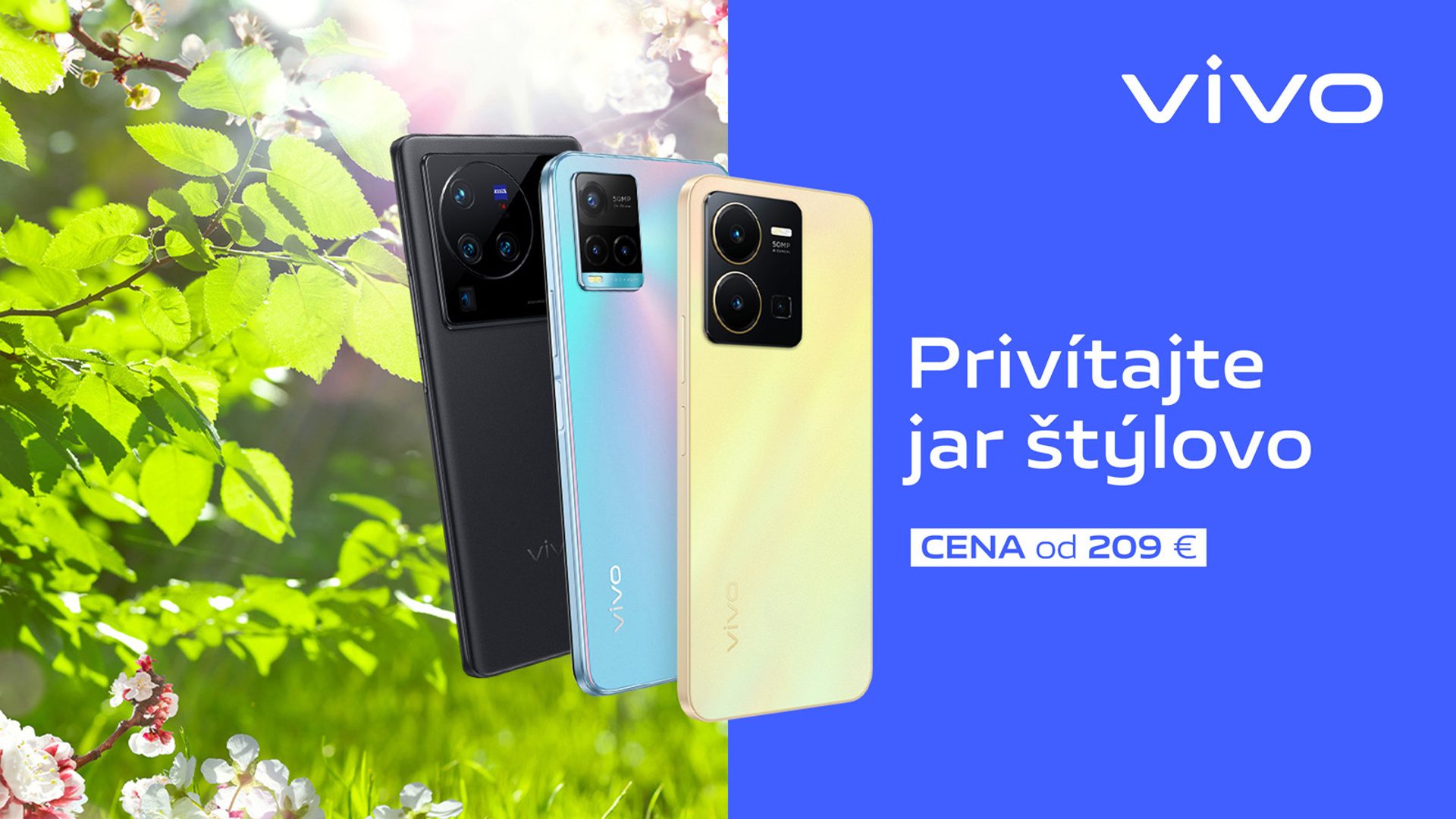 Apríl so smartfónmi vivo: Špičkový X80 Pro a dostupné modely Y teraz s cenovým zvýhodnením