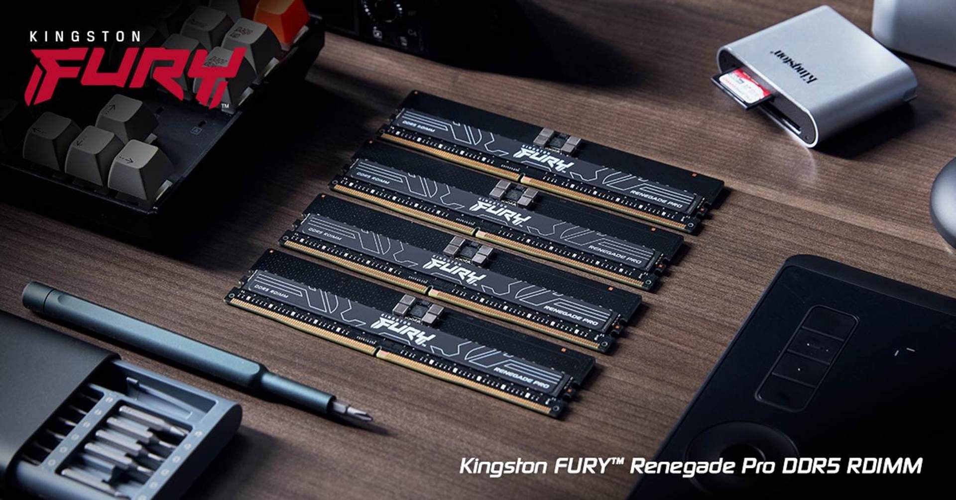 Kingston FURY pridáva do svojho portfólia pretaktovateľné serverové pamäte DDR5