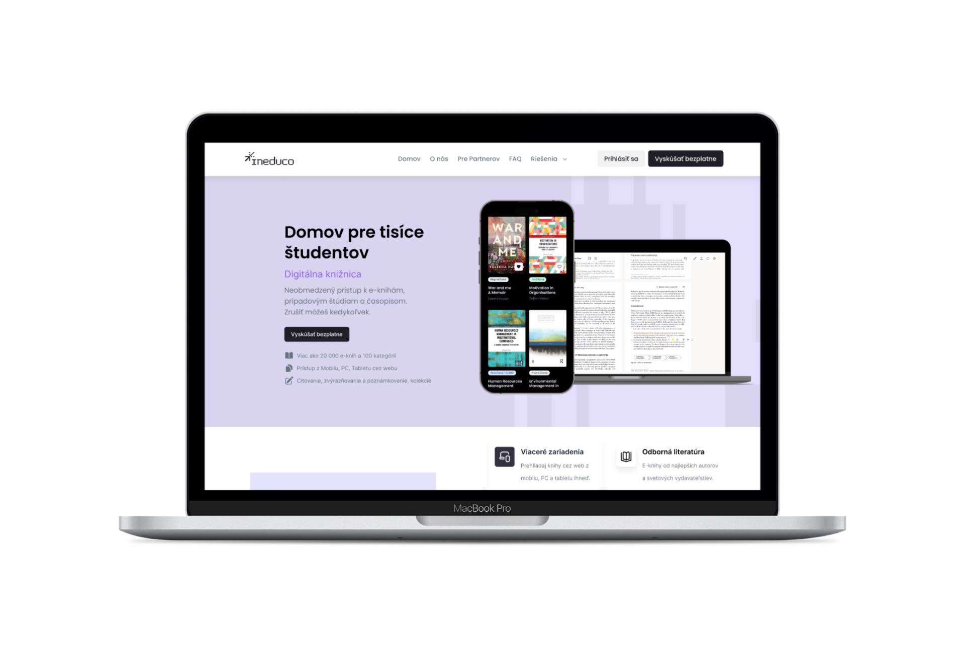 Slovenský startup Ineduco predstavuje revolučnú digitálnu knižnicu