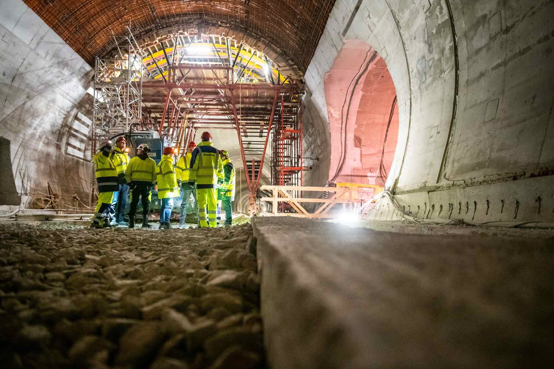 Člen najvyššieho vedenia Skanska na návšteve tunela Višňové: Projekt je porovnateľný s najnáročnejšími nórskymi infraštruktúrnymi stavbami