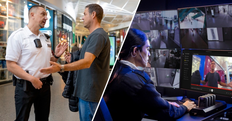 AXIS Body Worn Live umožňuje v reálnom čase streamovať video z osobných kamier Axis