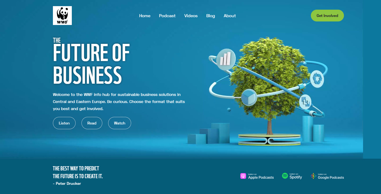 WWF spúšťa digitálne informačné centrum pre udržateľné podnikateľské riešenia