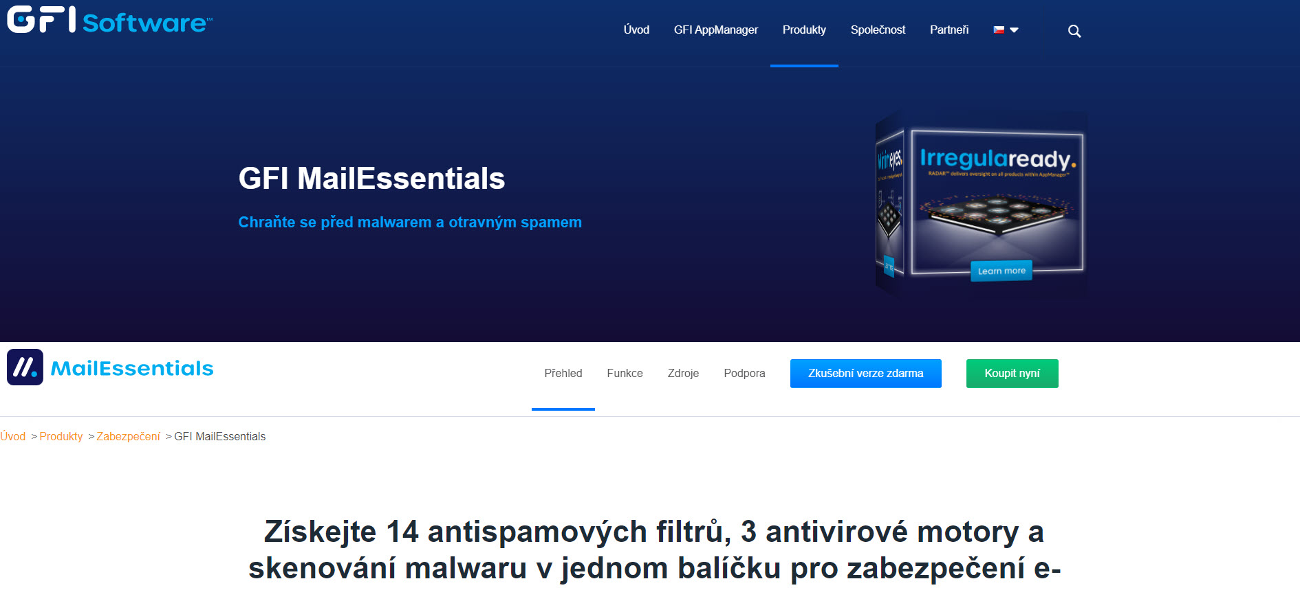 GFI Software: najúčinnejšou ochranou proti škodlivým e-mailom sú antivírusy na poštovom serveri