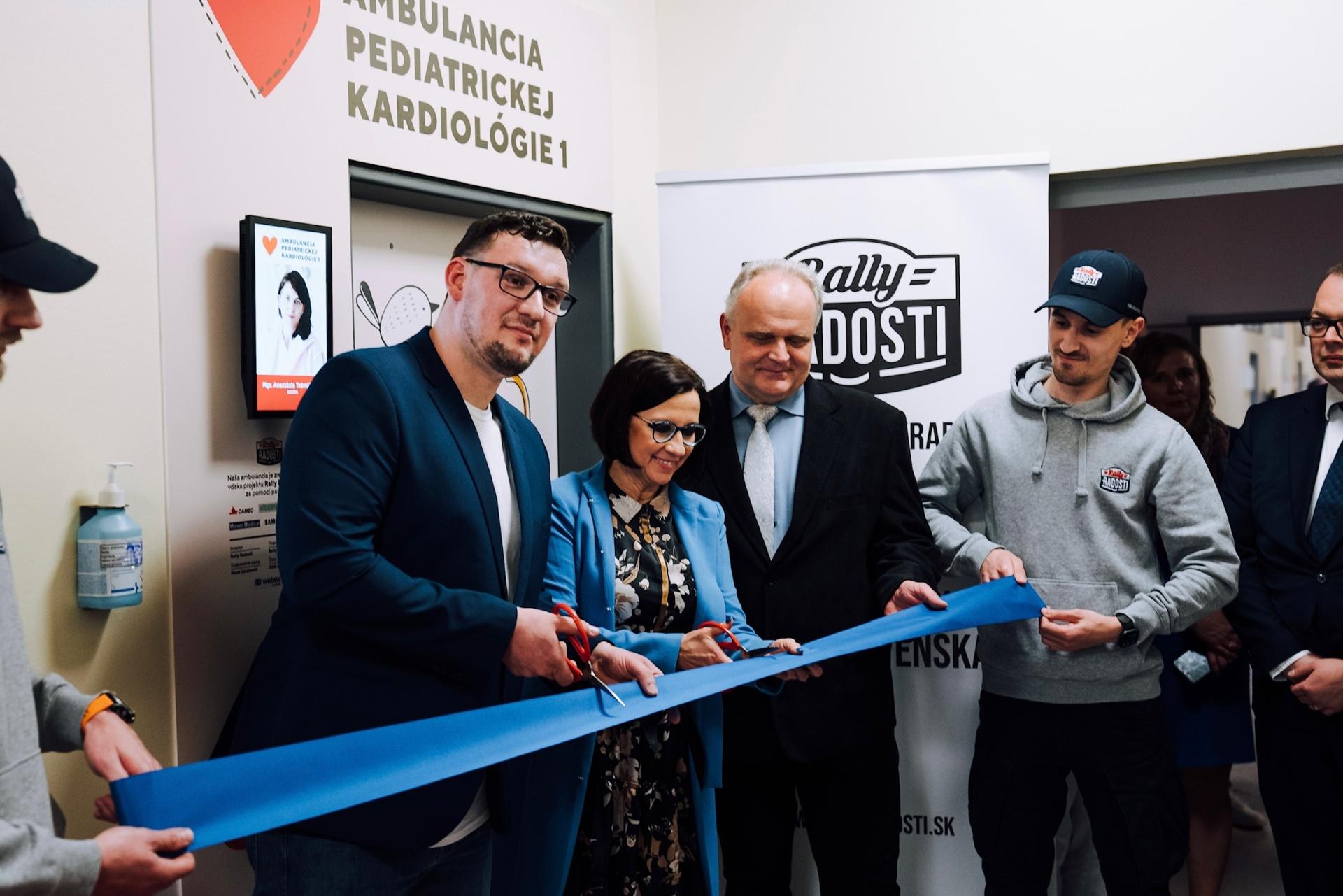 Rally Radosti odovzdala DFN KE zrekonštruovanú ambulanciu pediatrickej kardiológie v hodnote 60 tisíc eur