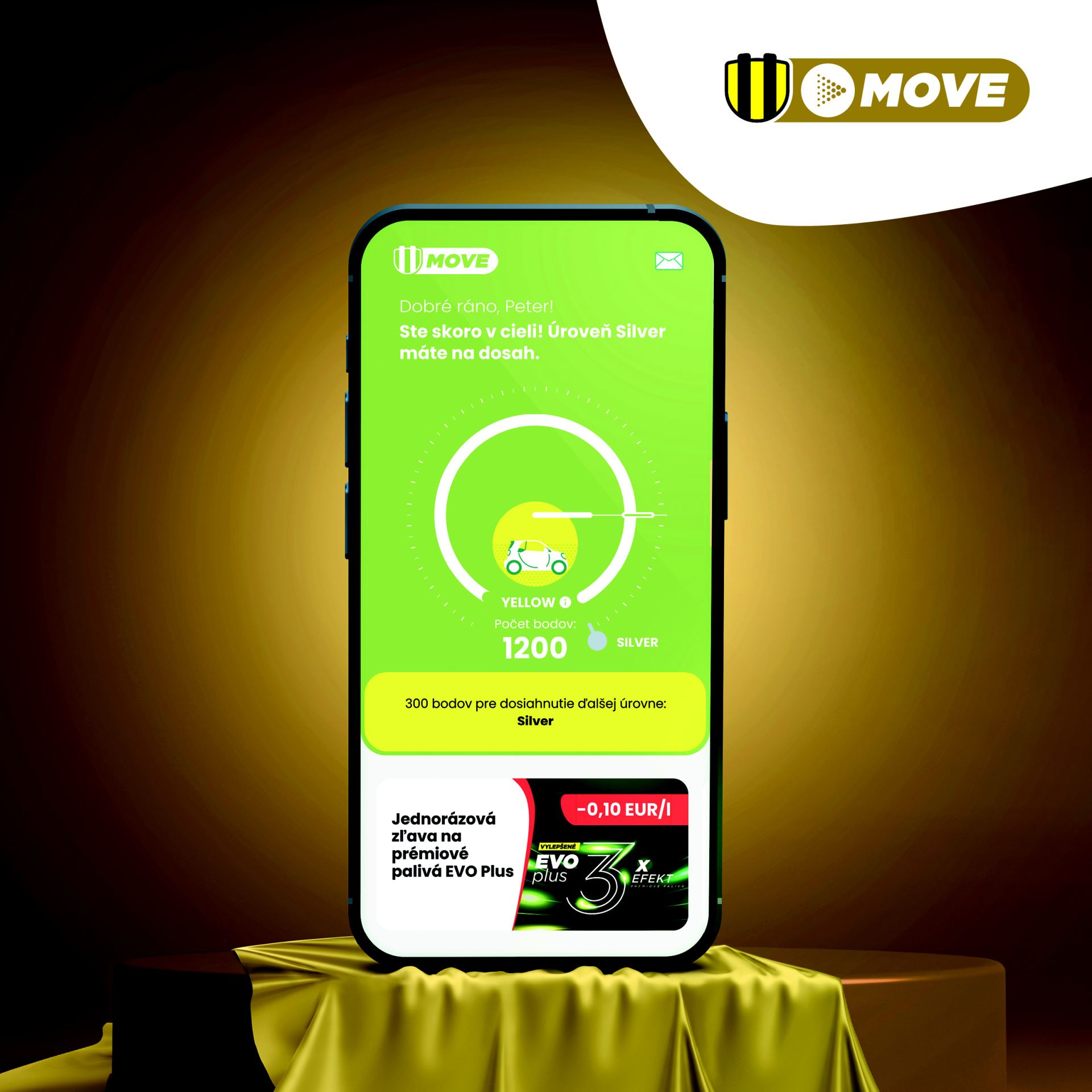 Kilometre sa vyplatia. Nový digitálny zákaznícky program Slovnaft Move úplne mení zákaznícku skúsenosť