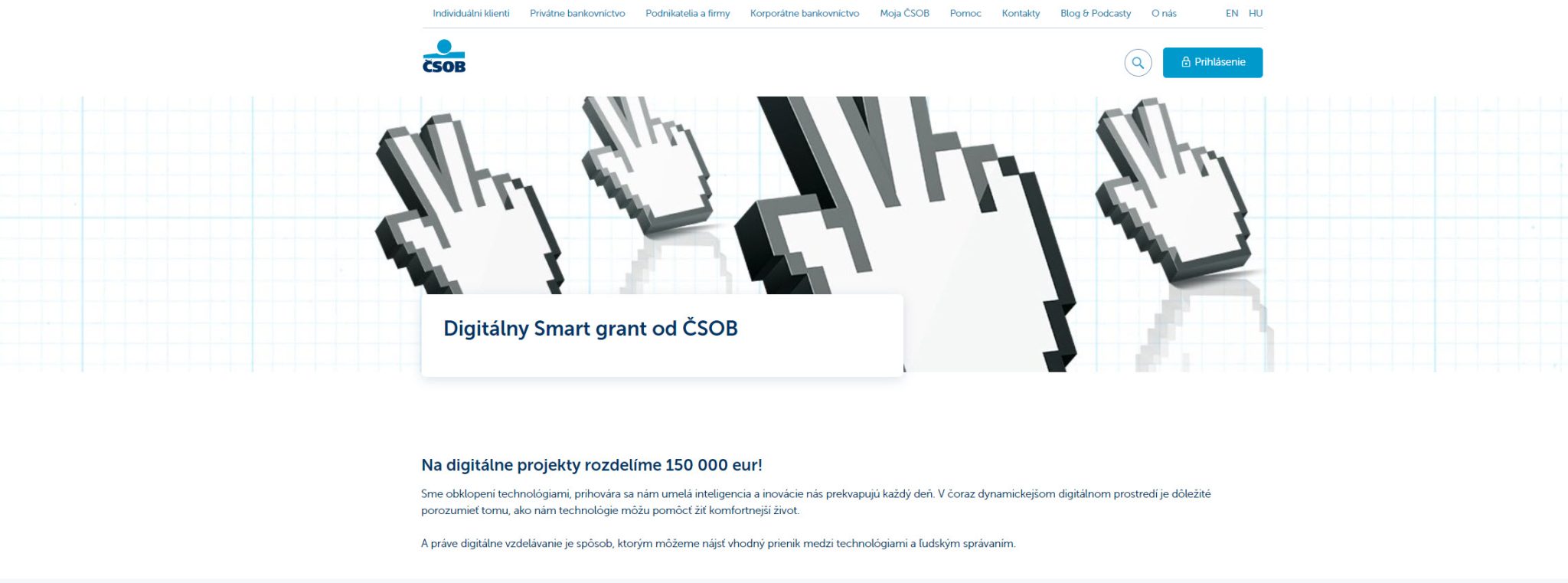 ČSOB nadácia spustila digitálny Smart grant. Najlepšie projekty podporí sumou 150 000 eur