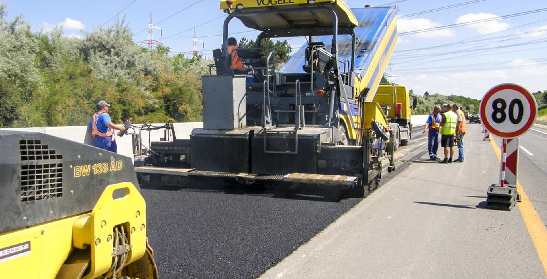 Začína oprava diaľnice D2 medzi hraničným priechodom s ČR a Bratislavou