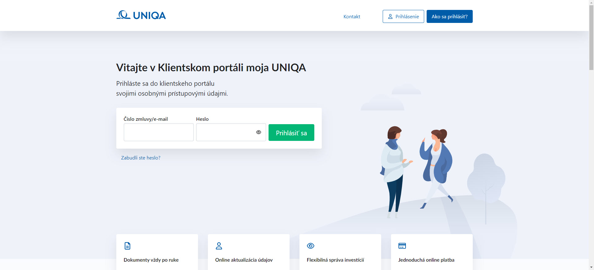 Klientsky portál moja UNIQA s novými službami aj dizajnom