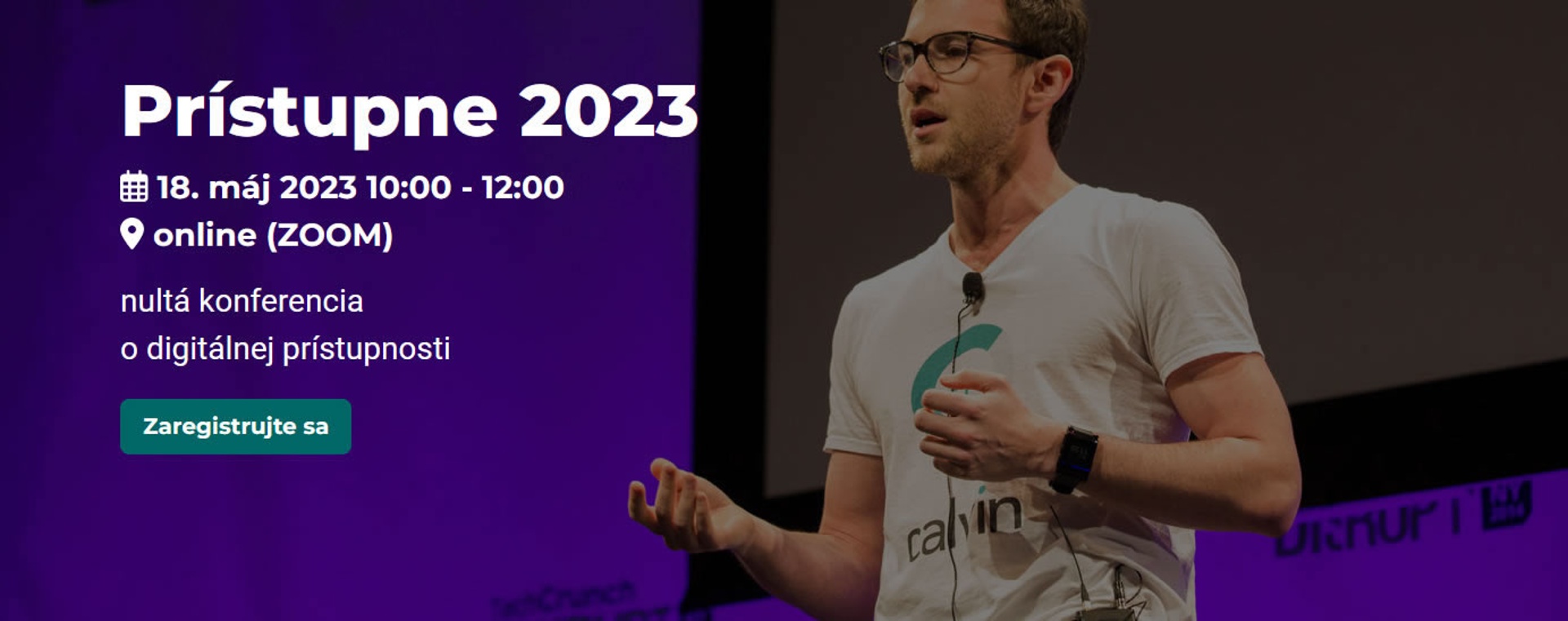 18. mája sa uskutoční Prístupne 2023 – nultý ročník konferencie o digitálnej prístupnosti