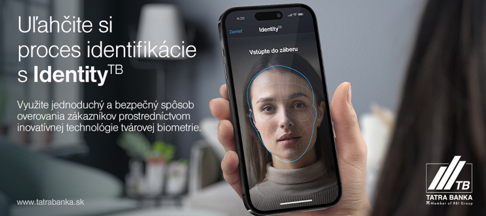 Tvárovú biometriu poskytuje Tatra banka aj tretím stranám