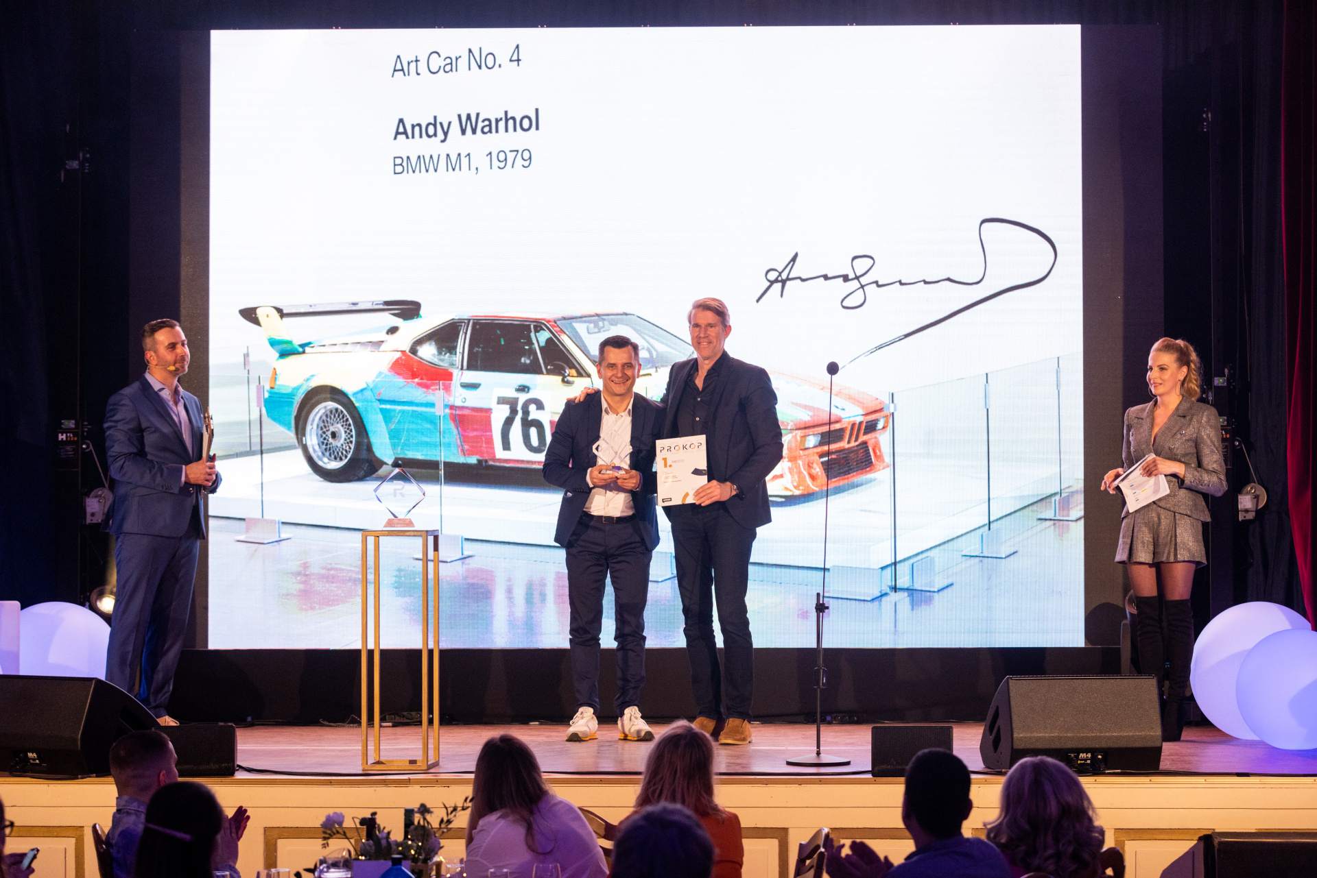 Oslavy ocenení pre BMW s galériou Danubiana