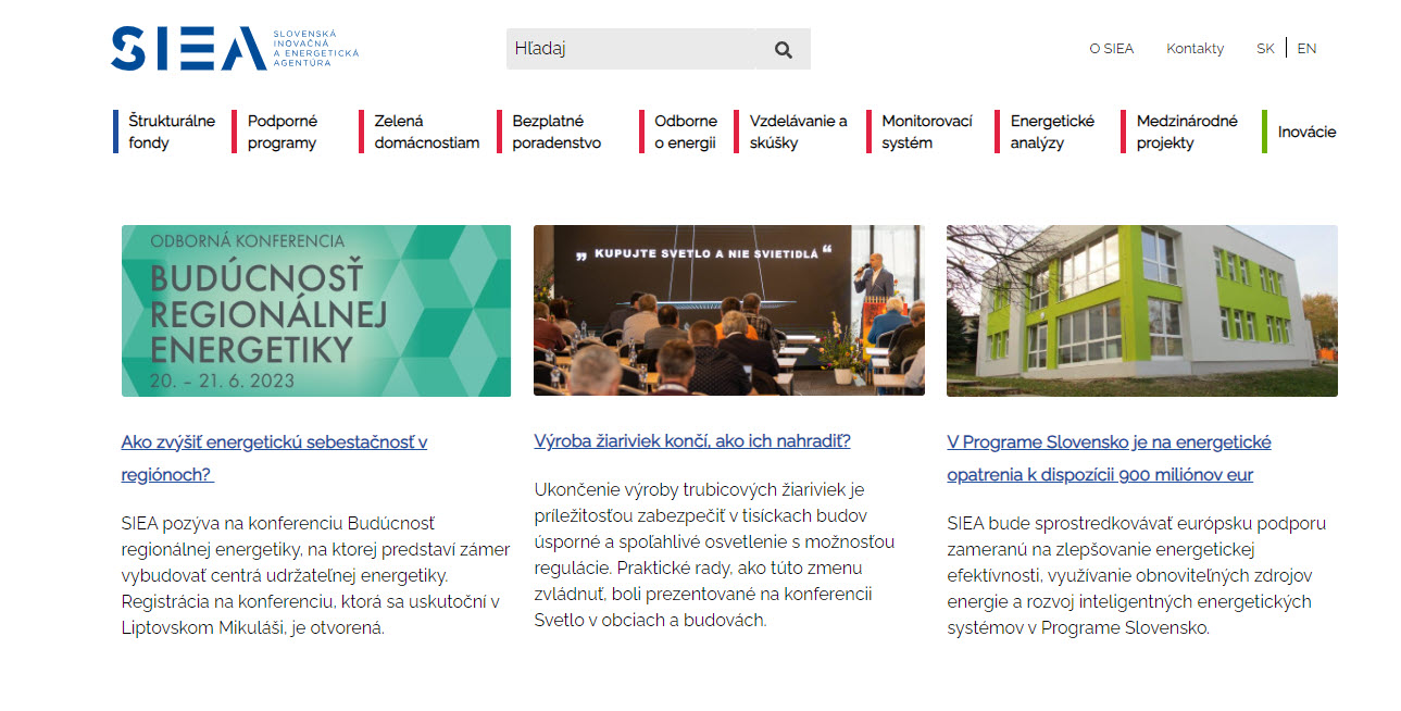 SIEA pozýva na konferenciu Budúcnosť regionálnej energetiky