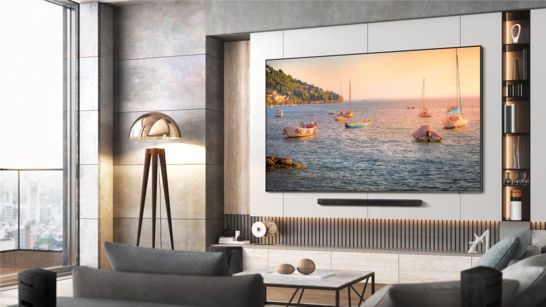 Spoločnosť Samsung Electronics predstavuje 98″ QLED TV so super veľkou obrazovkou optimalizovanou pre váš domov