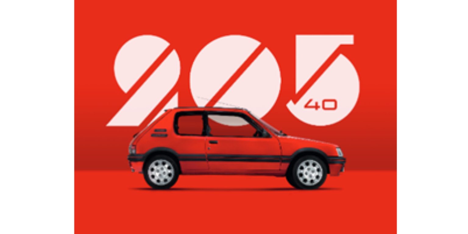 Peugeot 205 má 40 rokov