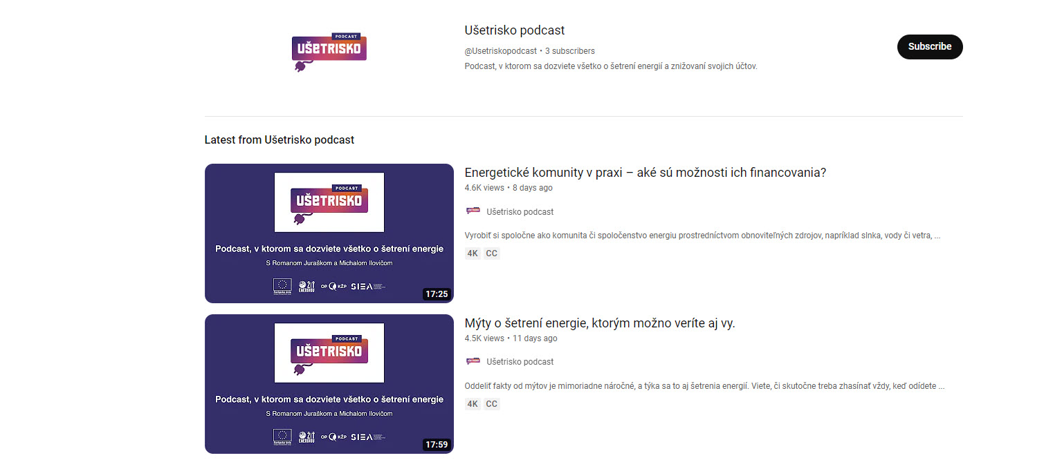 Tipy, rady aj zaujímavosti zo sveta šetrenia energií SIEA prináša už aj v podcaste Ušetrisko