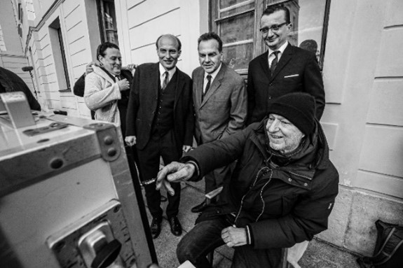 Muz ktory stal v ceste