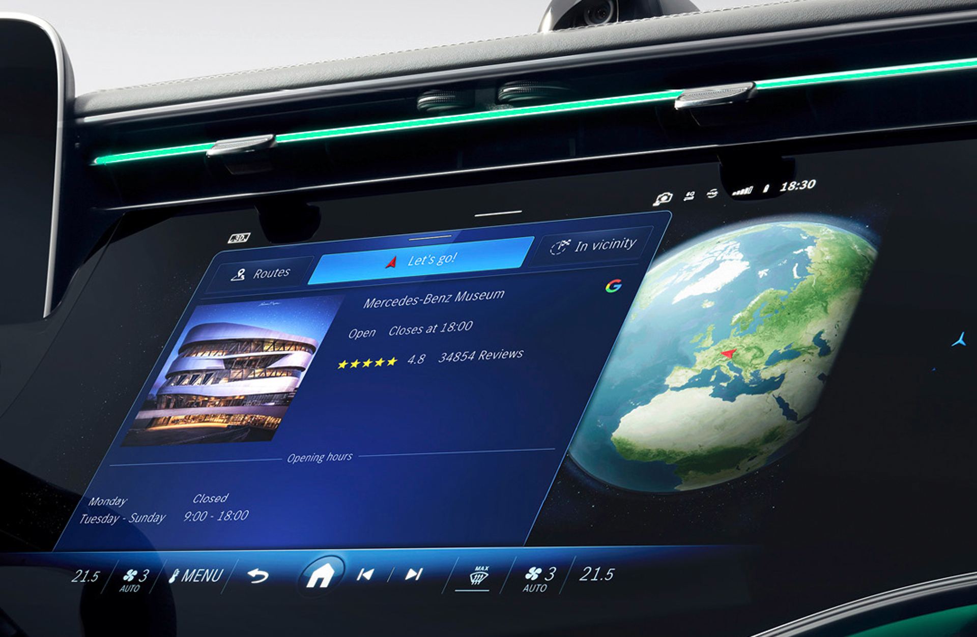 Aktualizácie vzduchom umožňujú prinášať nové ponuky zábavy a navigácie