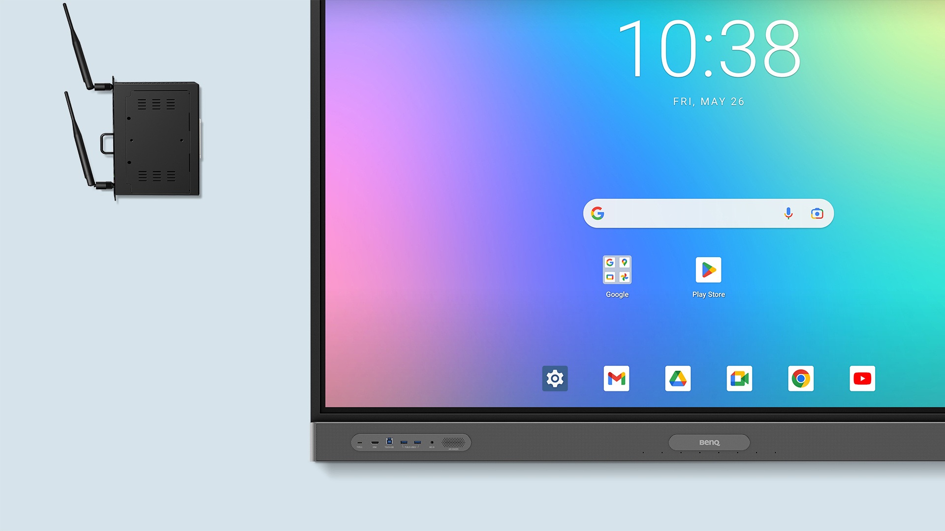 BenQ uvádza mini počítač s Google Android 13 určený do svojich veľkoformátových displejov