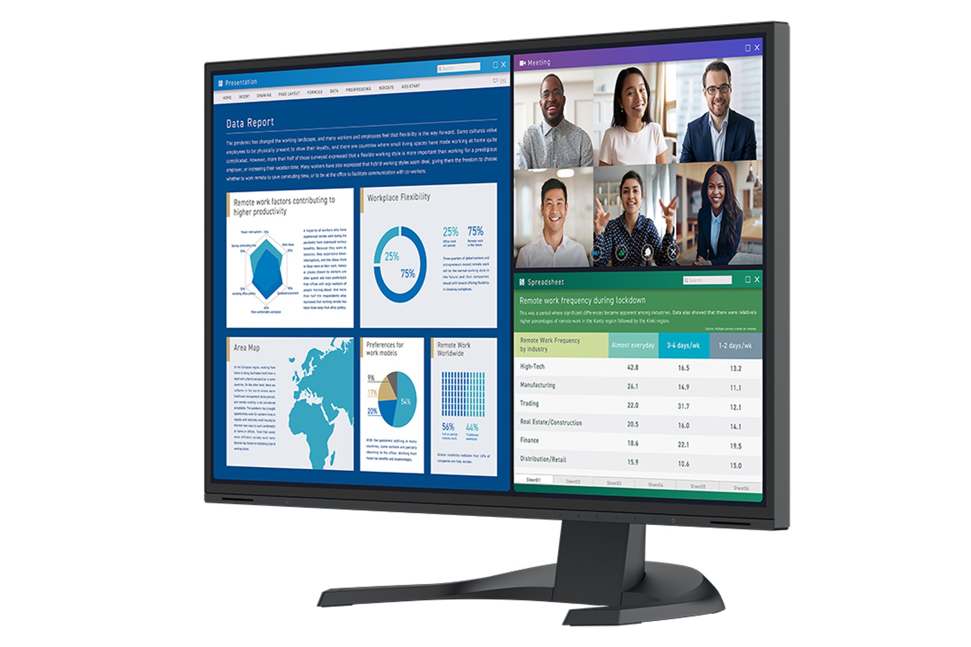 Nové 4K monitory s pripojením USB-C pre komfortnú prácu