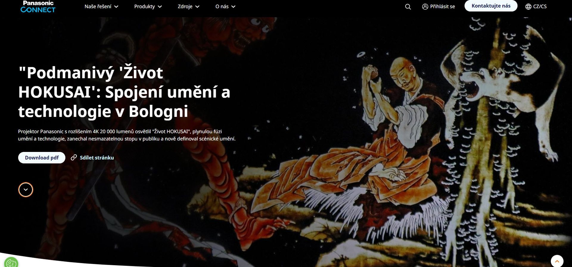 Projektory Panasonic posúvajú hranice umenia