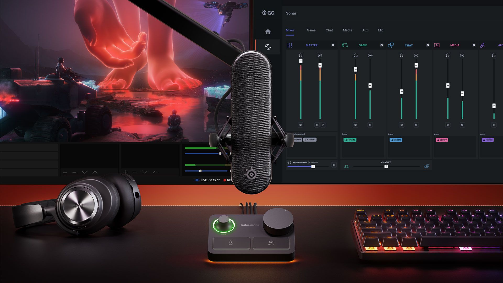 SteelSeries uvádza celkom nový produktový rad, mikrofóny Alias
