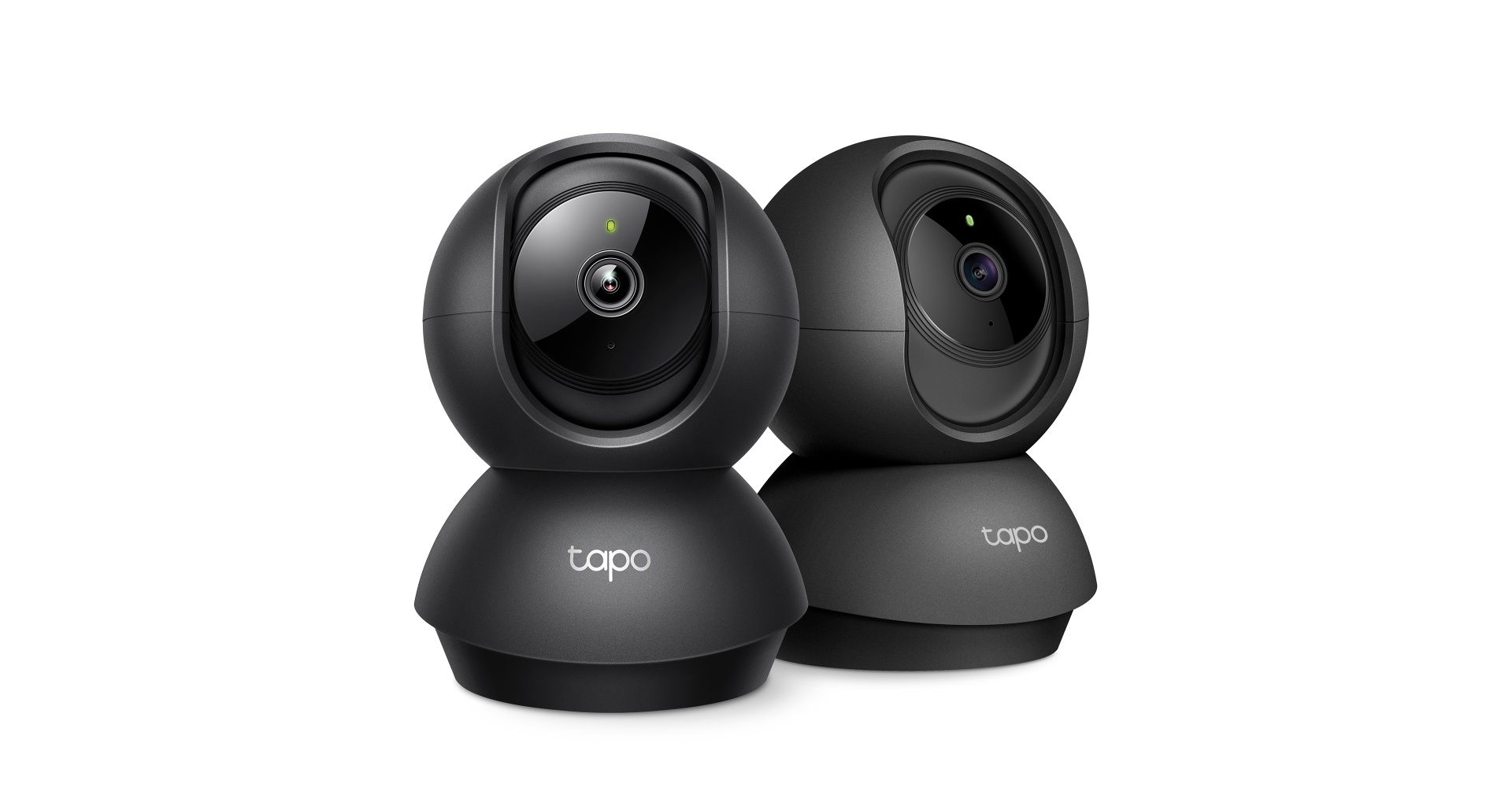 Tapo C211: Prvá Tapo kamera v čiernej farbe s horizontálnou a vertikálnou rotáciou stráži každý kút domova