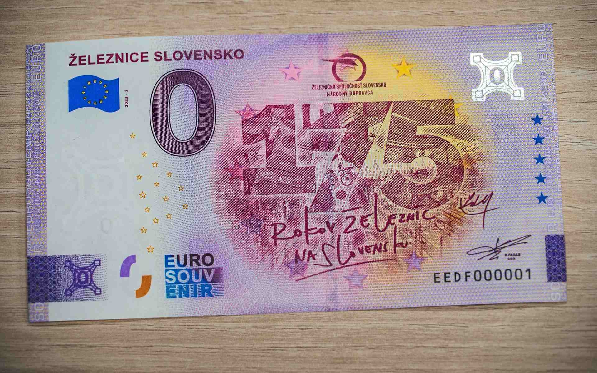 Unikátna príležitosť: ZSSK spúšťa predaj eurobankoviek k 175. výročiu železničnej dopravy na území Slovenska