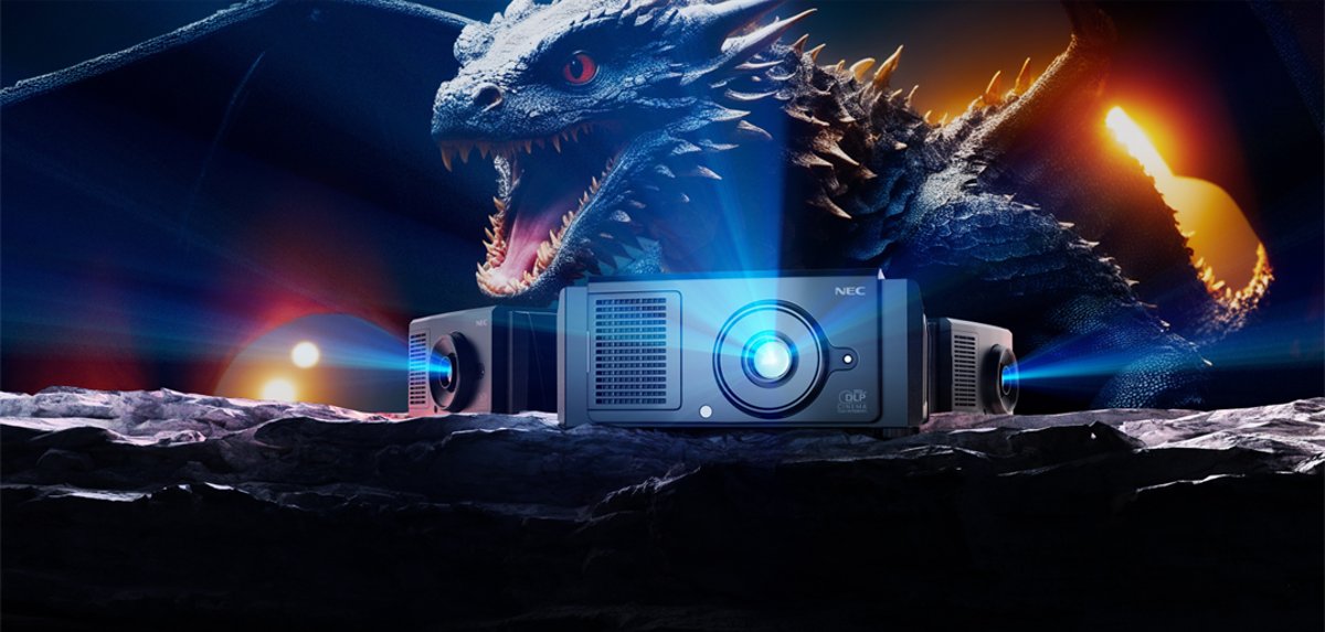 Spoločnosť Sharp/NEC oznámila nový ľahký digitálny kinoprojektor NEC NC1503L pre flexibilné inštalácie
