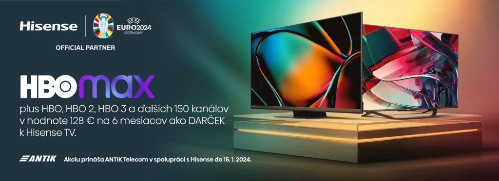 Poriadna porcia kultovej a oceňovanej zábavy: 
Televízory Hisense s balíčkom Hisense HBO na pol roka zadarmo