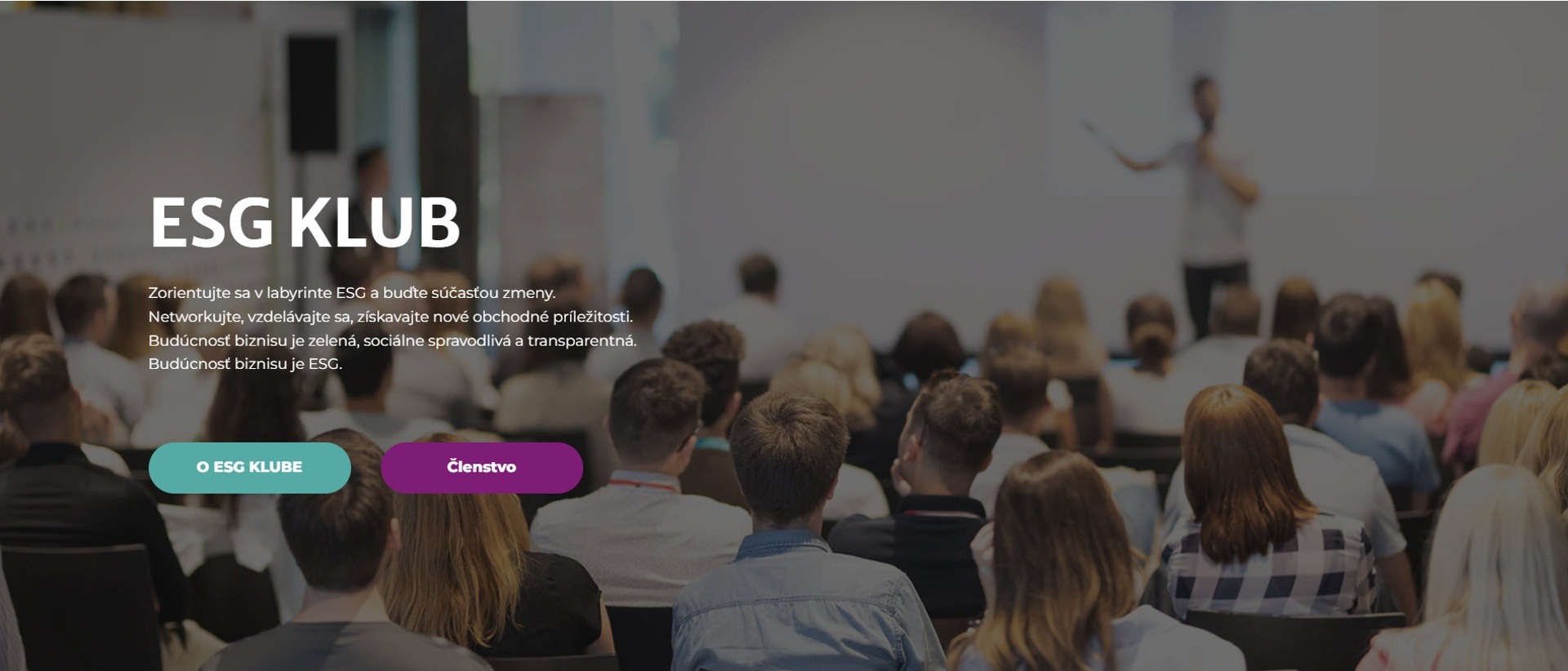 Vznikol ESG KLUB. Platforma na vzdelávanie a prepájanie firiem cez tému ESG