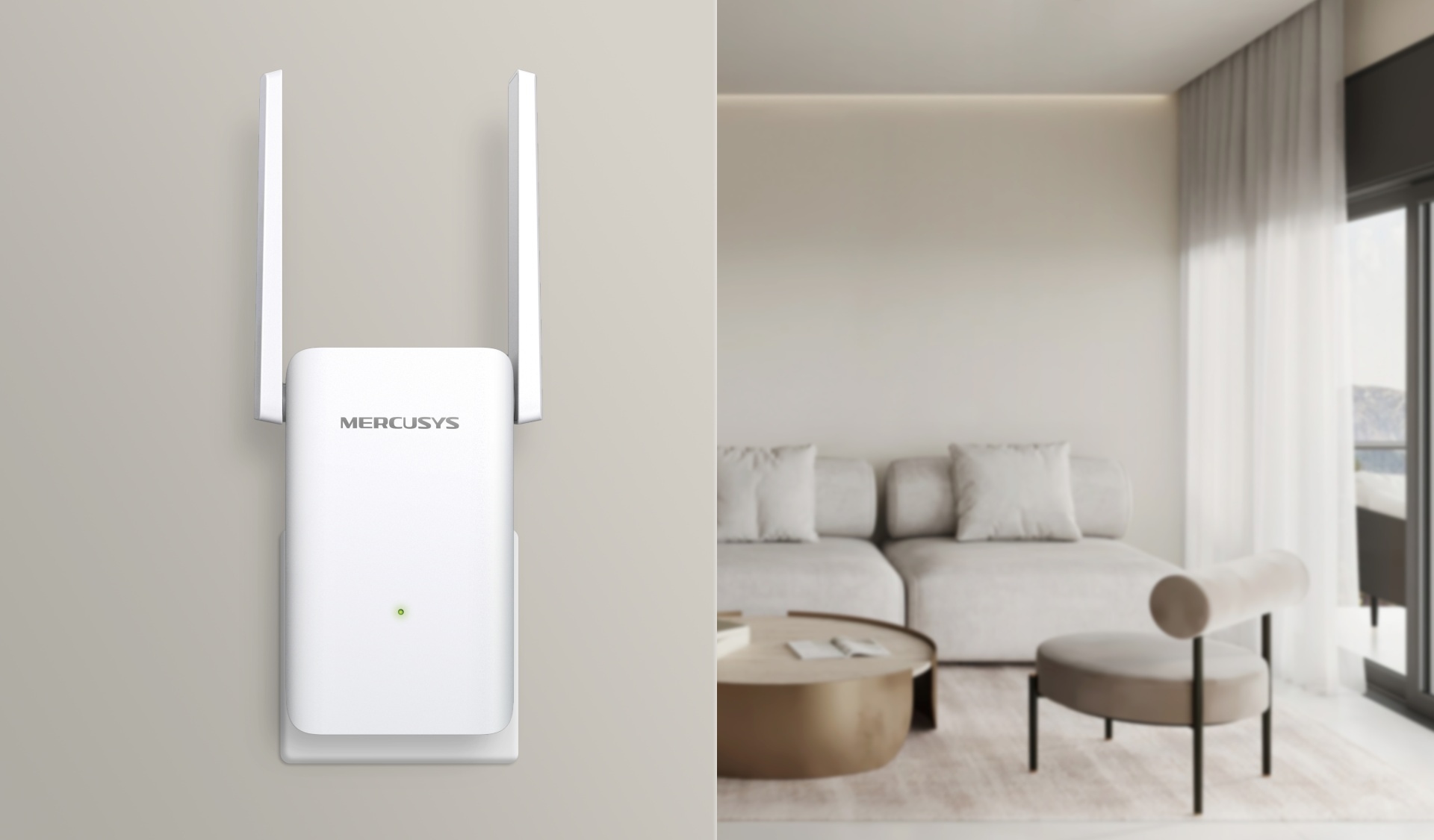 Nový extender Mercusys ME70X s podporou Wi-Fi 6 jednoducho rozšíri sieť aj do miest, kam router nedosiahne