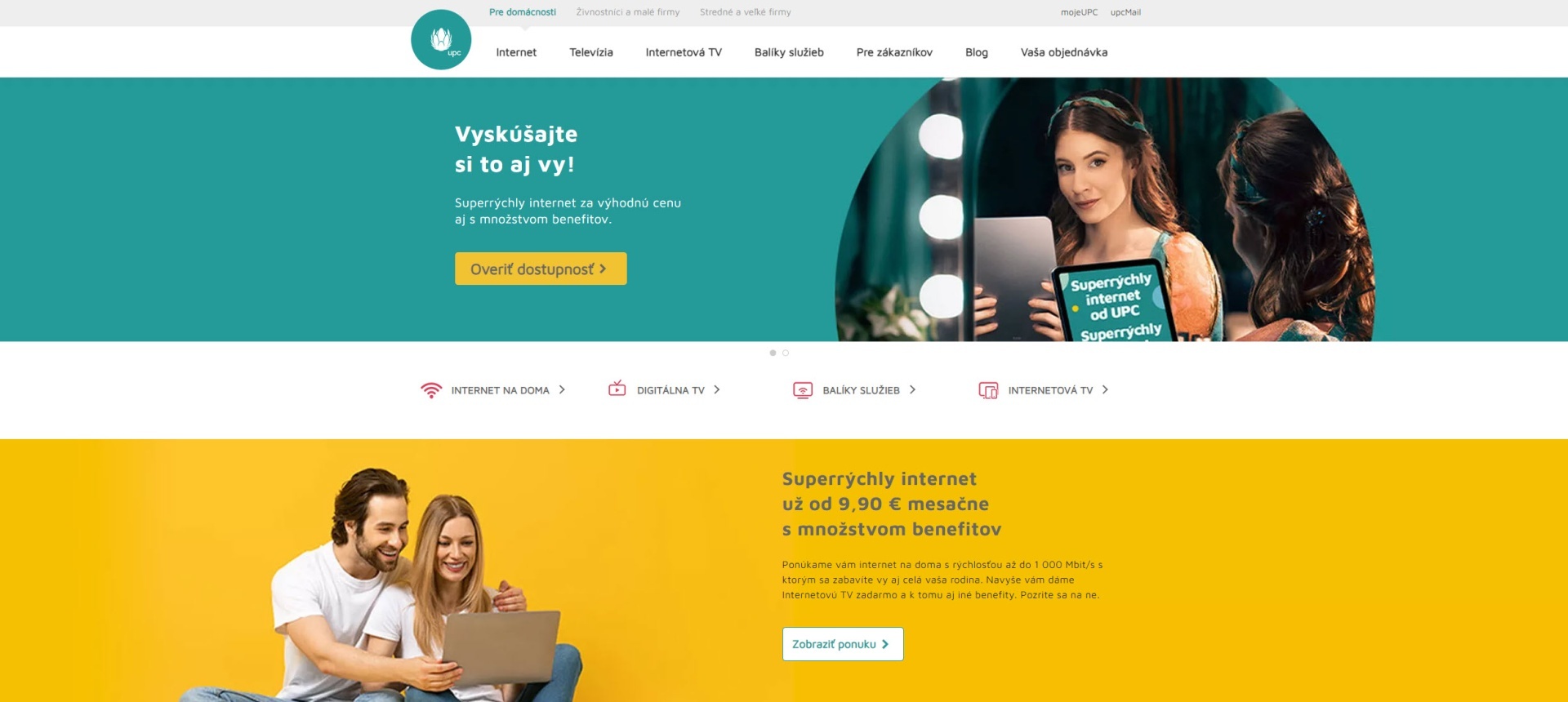 Vianočný darček pre TV zákazníkov UPC: voľné vysielanie až 52 staníc pre všetkých počas sviatkov