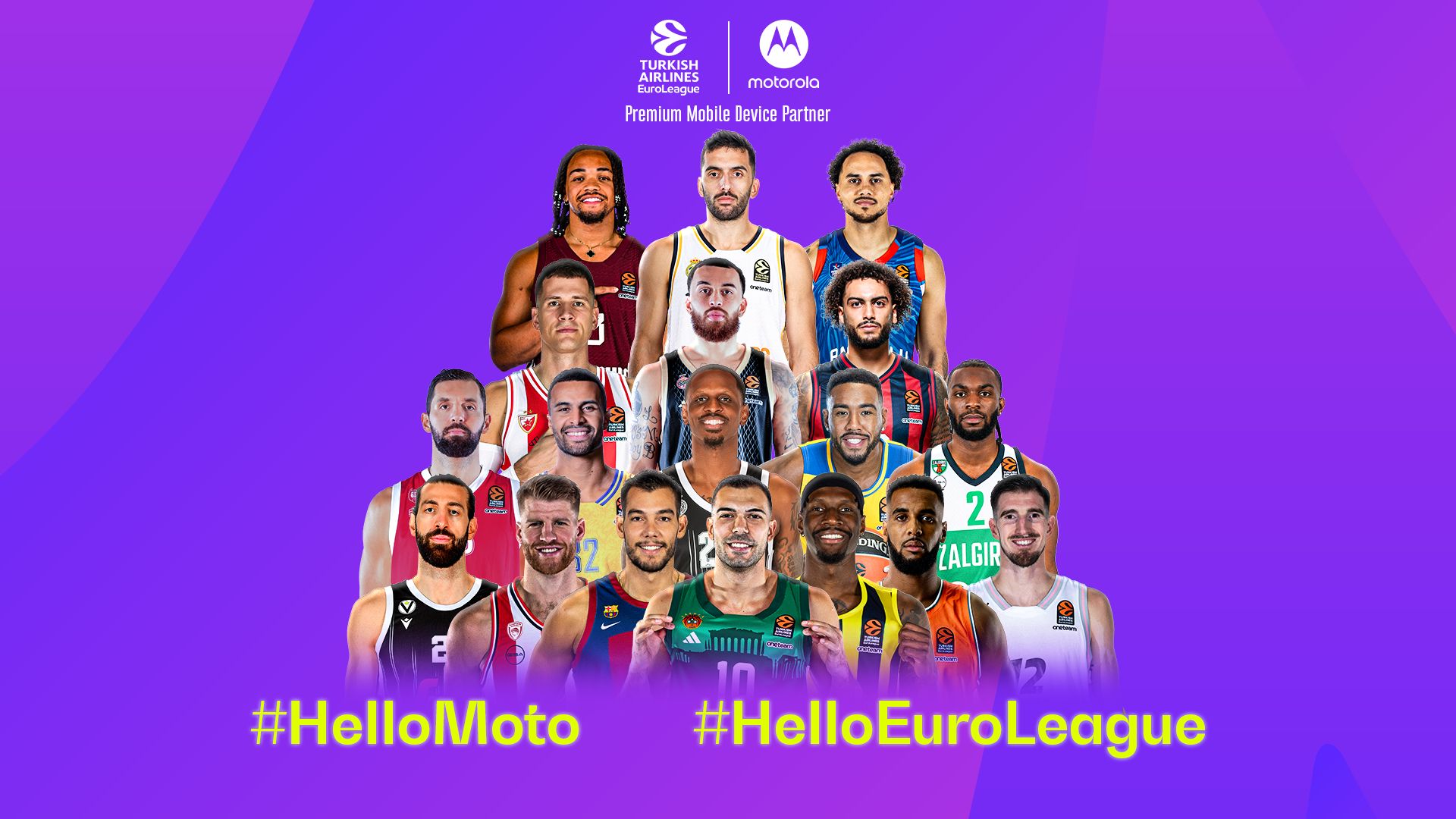 Basketbalová Euroliga a spoločnosť Motorola oznamujú významné prémiové sponzorstvo