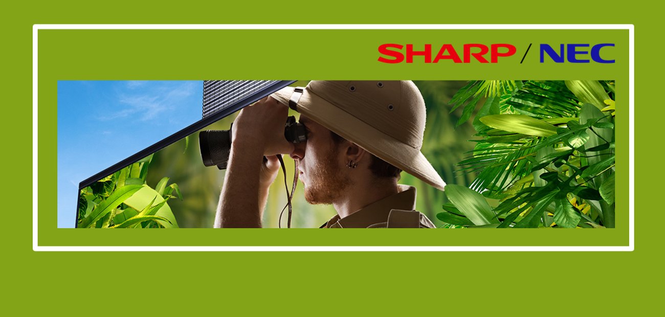 Spoločnosť Sharp/NEC – pomôžeme vám zorientovať sa v džungli LED displejov