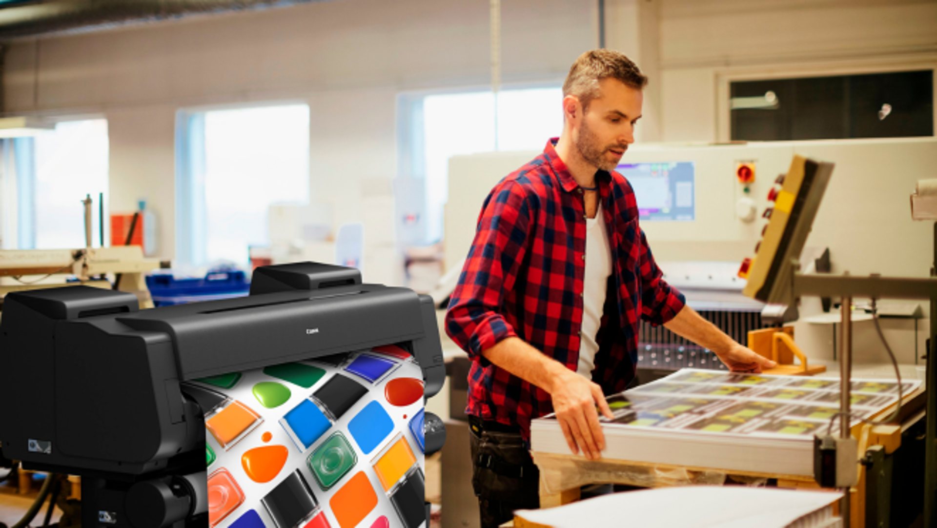 Nový rad 7-farebných veľkoformátových tlačiarní imagePROGRAF GP pre trh prémiových plagátov