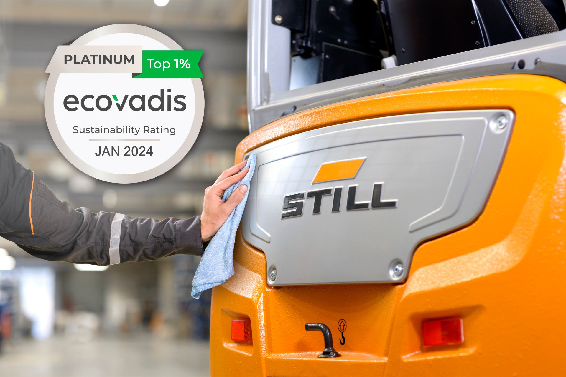 Stratégia značky STILL v udržateľnosti prináša ovocie a neustále sa zlepšuje