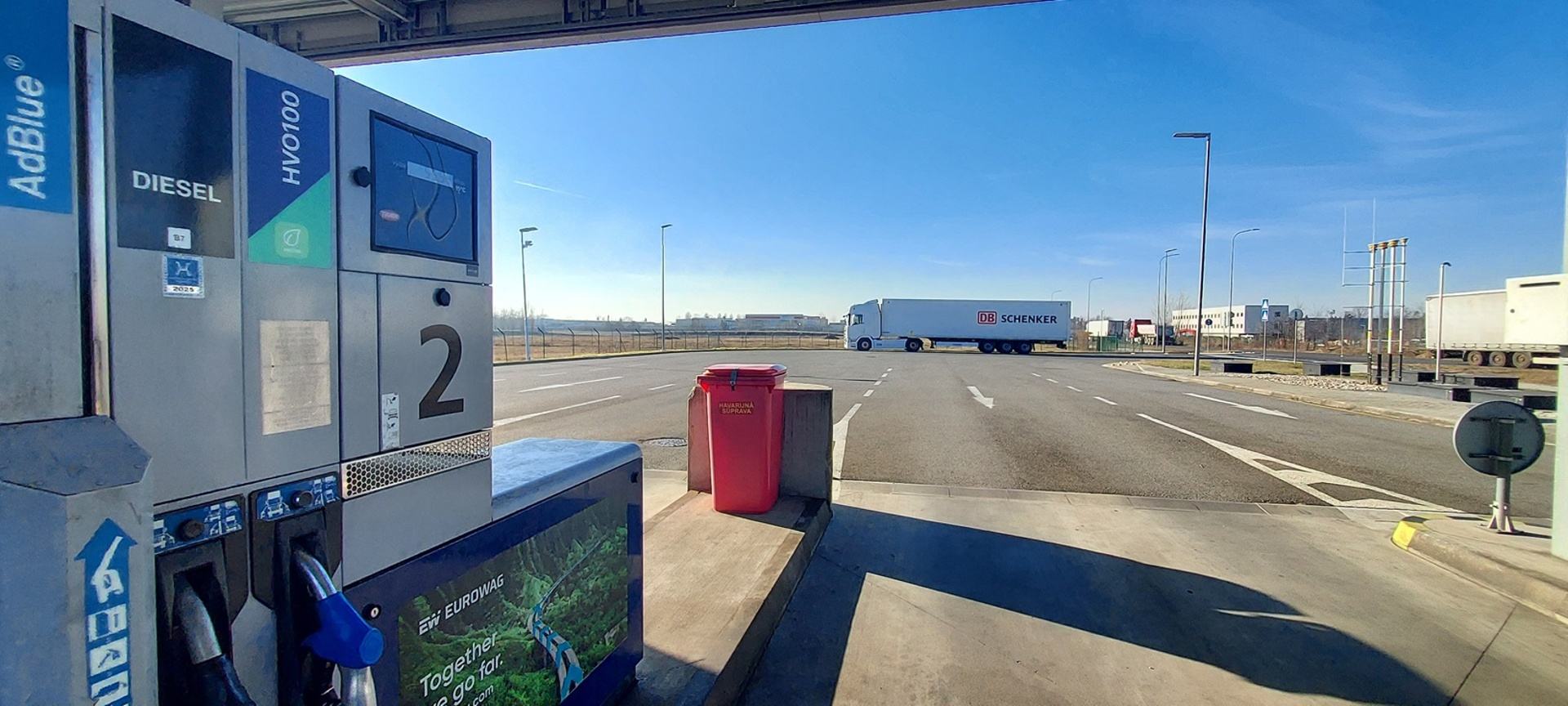 Eurowag prináša na Slovensko čisté biopalivo z obnoviteľných zdrojov. Prvým zákazníkom je DB Schenker