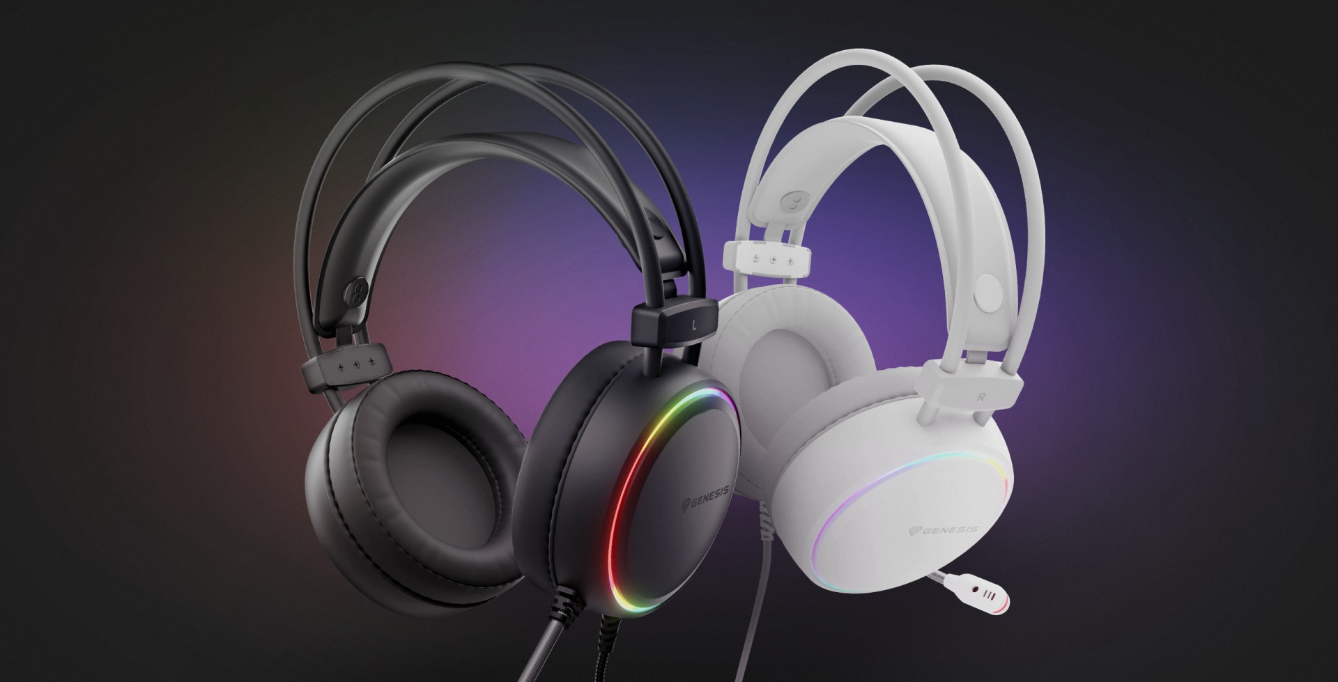 Herný headset Genesis Neon 613 v minimalistickom štýle sa vracia ku koreňom herných slúchadiel