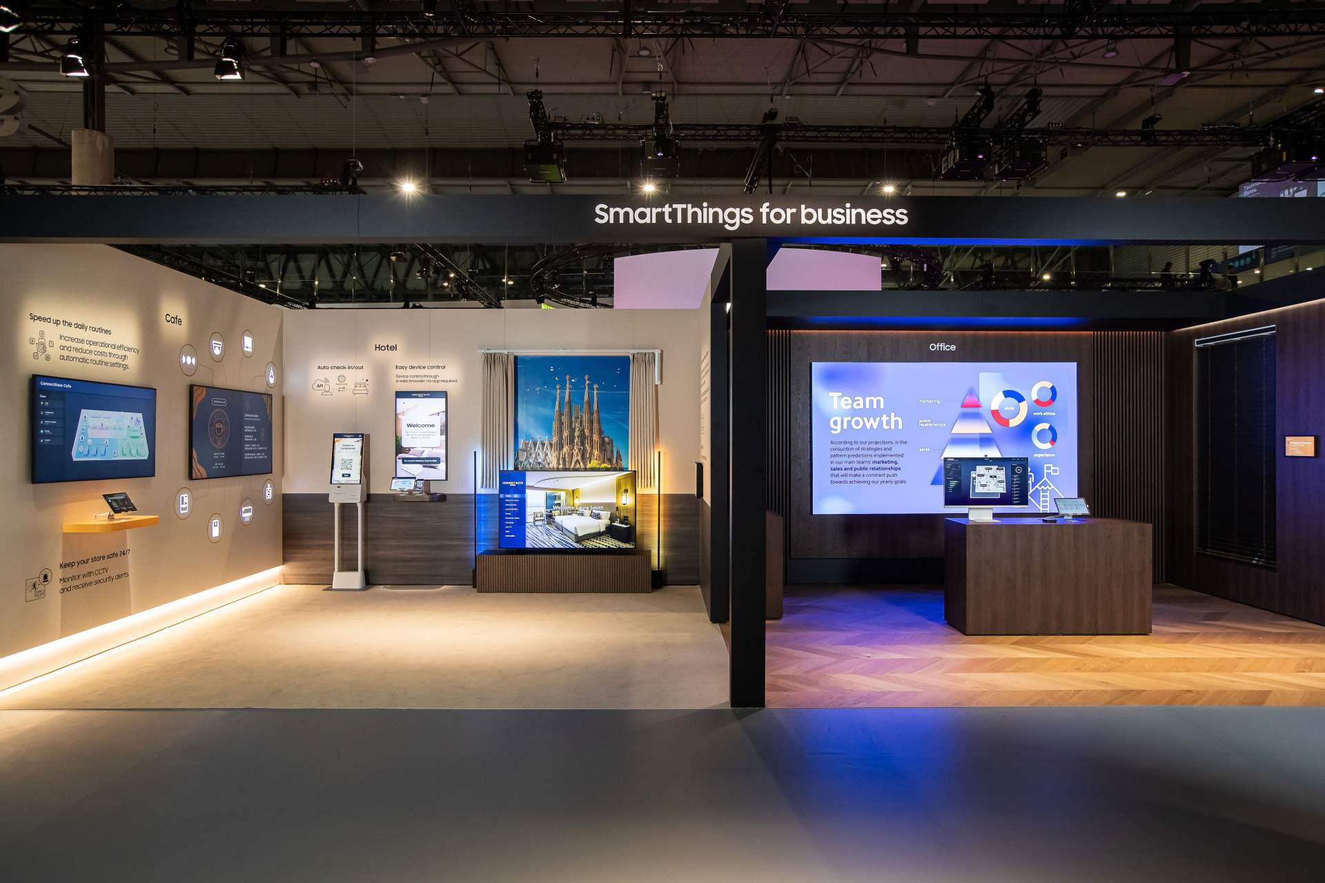 Na veľtrhu ISE 2024 predstavil Samsung pokročilé možnosti konektivity B2B obrazoviek s platformou SmartThings