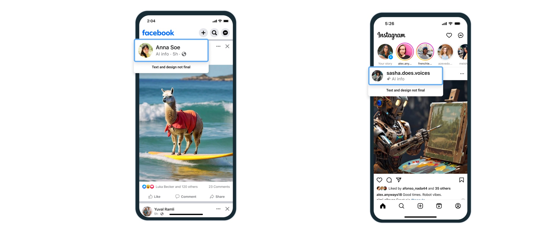 Spoločnosť Meta začne označovať obrázky a videá vytvorené umelou inteligenciou na platformách Facebook, Instagram a Threads