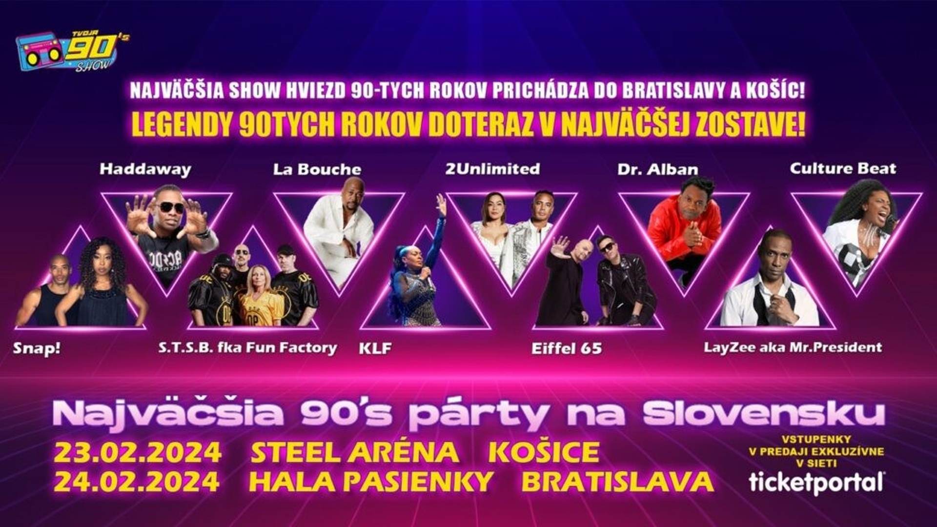 Vlakom na výlet do éry 90-tych: Hviezdy a hity na jednom mieste so ZSSK