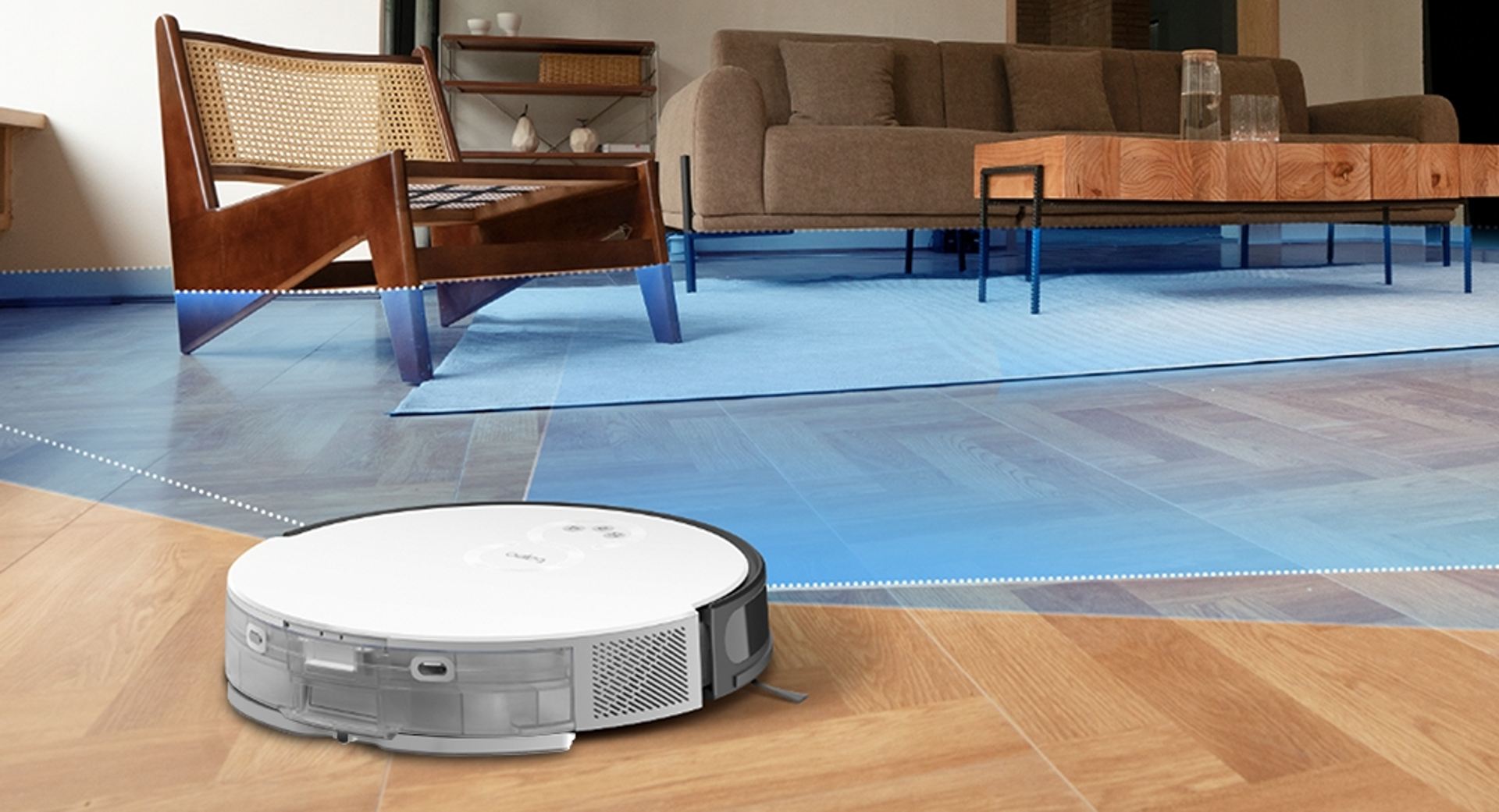 TP-Link Tapo RV20 Mop: Chytrý robotický vysávač s funkciou vytierania zvládne upratať akýkoľvek povrch aj odolné nečistoty